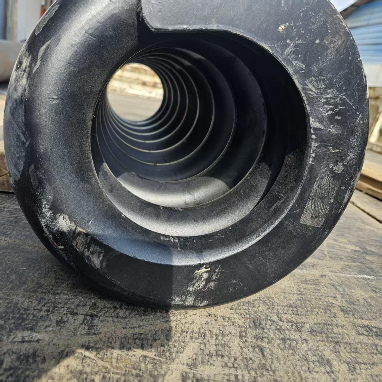 Track adjuster and recoil spring housing detail