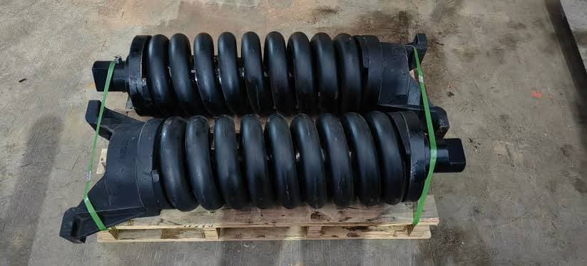Track adjuster and recoil spring assembly pair view